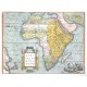 Africae Tabvla Nova - Stará mapa