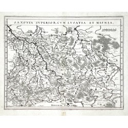 Saxonia superior cum Lusatia et Misnia