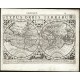 Typus Orbis Terrarum, Africae descriptio, Americae descrip., Asia, Europa - Antique map