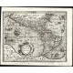 Typus Orbis Terrarum, Africae descriptio, Americae descrip., Asia, Europa - Antique map