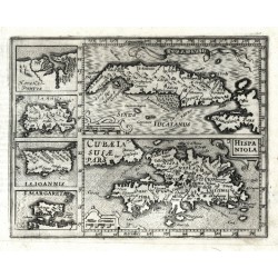 Cuba Insula - Hispaniola - Havana Portus
