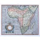 Africa Ex magna orbis terre descriptione Gerardi Mercatoris desumpta, Studio & industria G. M. Iunioris - Stará mapa