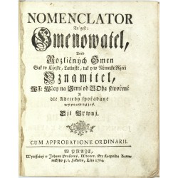 Nomenclator To gest: Gmenowatel