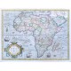 Nova Africae tabula - Antique map