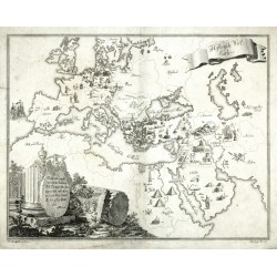 Historische Welt-Karte