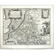 Belgii Veteris Typus - Antique map