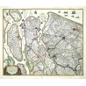 Novissima Delflandiae, Schielandiae ... tabula