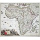 Totius Africae accuratissima tabula, denuo correcté revisa - Antique map