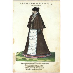 Foemina Norimbergensis, in quotidiano habitu
