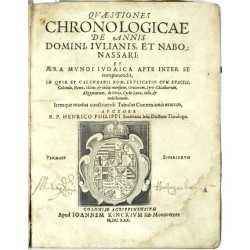 Quaestiones Chronologicae ...