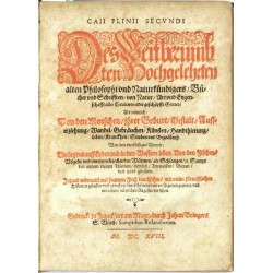 Bücher und Schrifften, von Natur, Art und Eygenschafft aller Creaturen oder ...