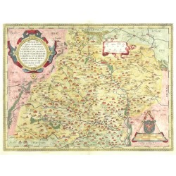 Moraviae, quae olim Marcomannorum Sedes, Corographia