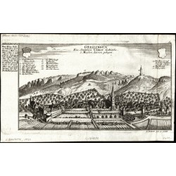 Geislingen Ein Staettlein Ulmer Gebieths, 3. Meylen darvon gelegen