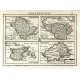 Anglesey. Wight ol: Vectis. Garnesay. Iarsay
