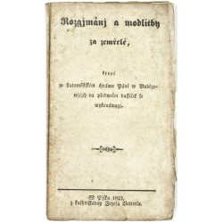 Rozgjmánj a modlitby za zemřelé