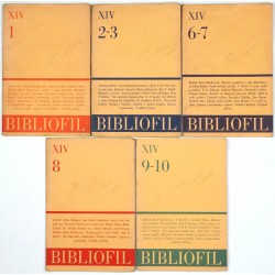Bibliofil, XIV, 1937