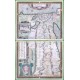 Aegyptus Antiqua - Alte Landkarte