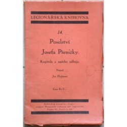Poselství Josefa Pěničky. Kapitola z našeho odboje.