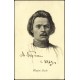 Maxim Gorky - Postcard with signature