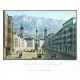 Neustadt in Innsbruck - Antique map