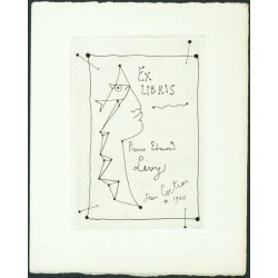 Ex libris Pierre Edmond Lévy