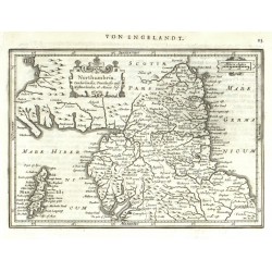 Northumbria, Cumberlandia, Dunelmensis episc. Westmorlandia, et Mania Ins.
