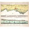Topographica Repraesentatio Barbarici Portvs et Vrbis Mvnita Oran vna cvm  - Wahrhaffte Abbildvng der Barbariscen Vestvng