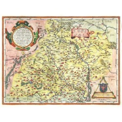 Moraviae, quae olim Marcomannorum Sedes, Corographia