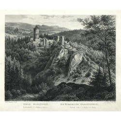 Hrad Hasištein. Die Burgruine Hassenstein