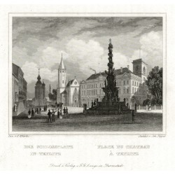 Der Schlossplatz in Teplitz