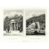 Karlovy Vary. Die Theresienbrunn. Der Freundschaftsaal. Carlsbad.