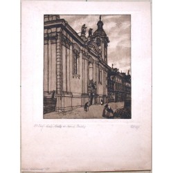 Alt Prag: Kirche u. Kloster der Barm. Brúder