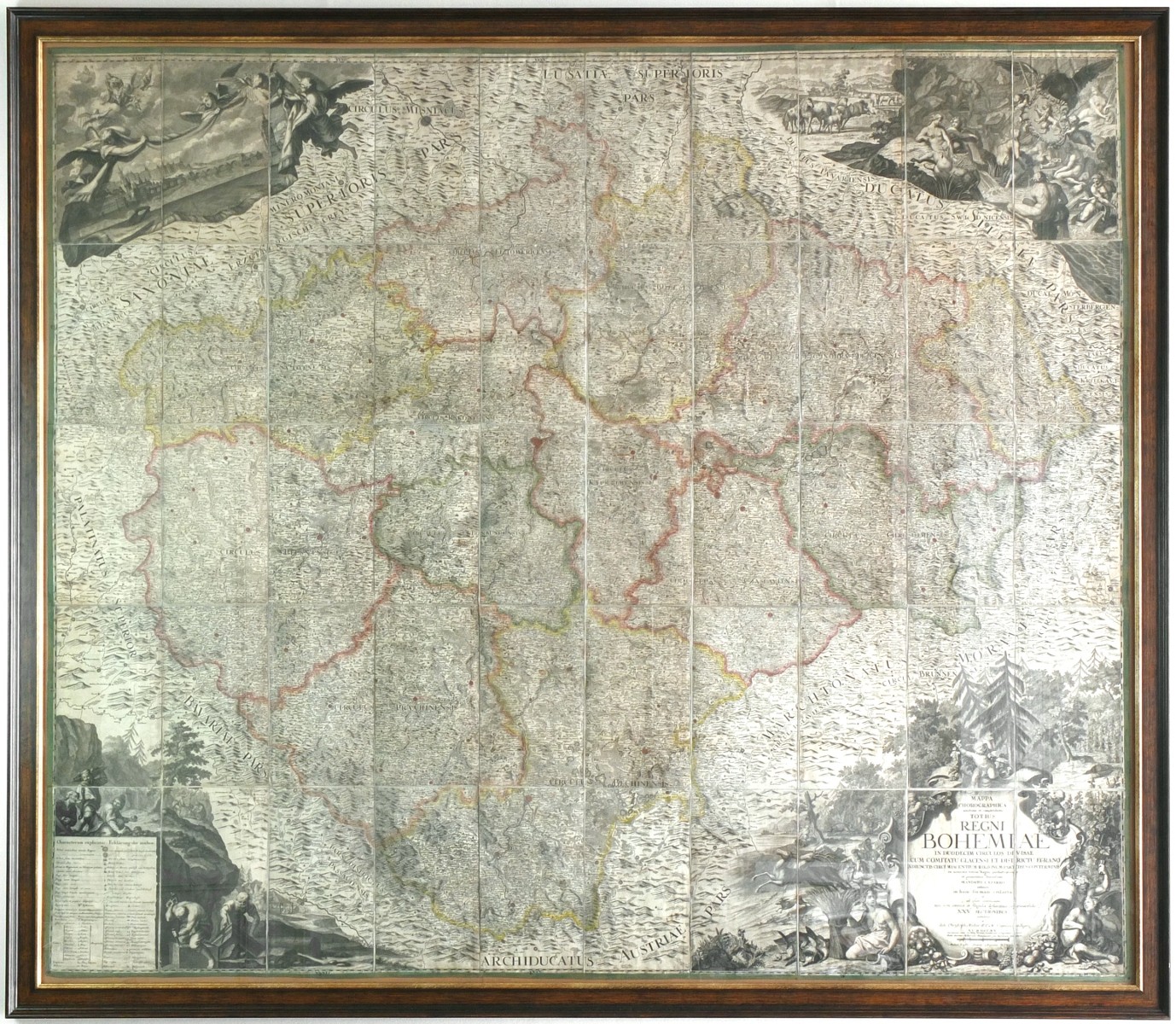 Mappa Chorographica Totius Regni Bohemiae