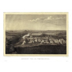 Brücke auf der Bastei von den Gansen aus