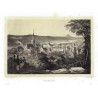 Bad Schandau - litografie, Semmler, Bürger, 1845