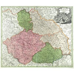 Regni Bohemiae, Ducatus Silesiae, Marchionatus Moraviae et Lusatiae Tabula Generalis