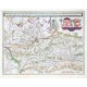 Saltzburg Archiepiscopatus, et Carinthia Ducatus - Antique map