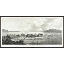 A View of the Town and Harbour of St. Peter and St. Paul, in Kamtschatka