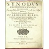 Synodus Archidioecesana Pragensis ... MDCV
