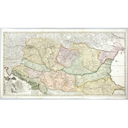 Novissima ... Regni Hungariae, Dalmatiae, Croatiae ... Tabula