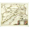 Egypt - Aegypti Recentior Descriptio, mědirytina, mapa, Janssonius, 1650