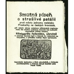 Smutná píseň o strašlivé patálii