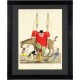 Milord Pouf montant à cheval