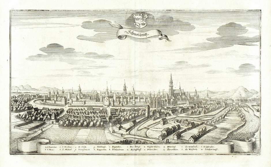 Svídnice - Schweidnitz - Merian