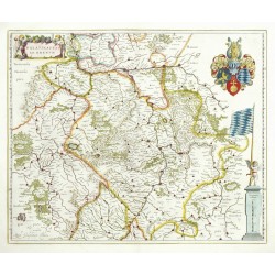 Palatinatus ad Rhenum - Rhineland-Palatinate - map - Blaeu - 1634