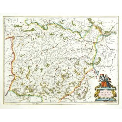 Bavaria Ducatus, Per Ger. Mercatorem - Bavaria - map - Blaeu - 1634