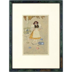 Josef Pitter - Velikonoce - kresba akrvarelem