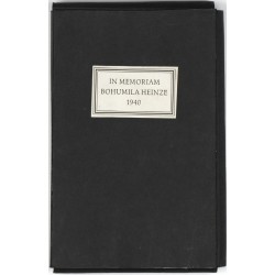 Svatopluk Klír - Filatelie - In memoriam Bohumila Heinze 1940