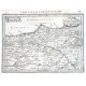 Biscaia, Guipiscoa, Navarra, et Asturias de Santillana - Antique map