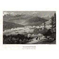 Mariánské Lázně - Marienbad, ocelorytina, Gurk, Rybička